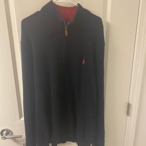 Navy blue Polo sweater